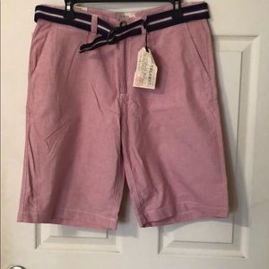 Free Planet Pink Men’s Shorts with belt